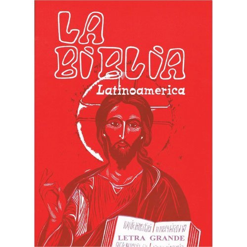 Biblia Latinoamericana Tapa Carton Letra Grande Librería Kyrios