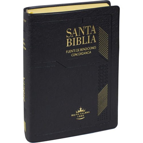 Biblia Reina Valera Fuente De Bendici N Tapa Negra Con Indice