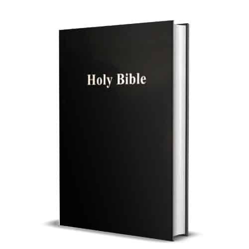 Holy Bible Black KJV Ingles Tapa Dura Librería Kyrios