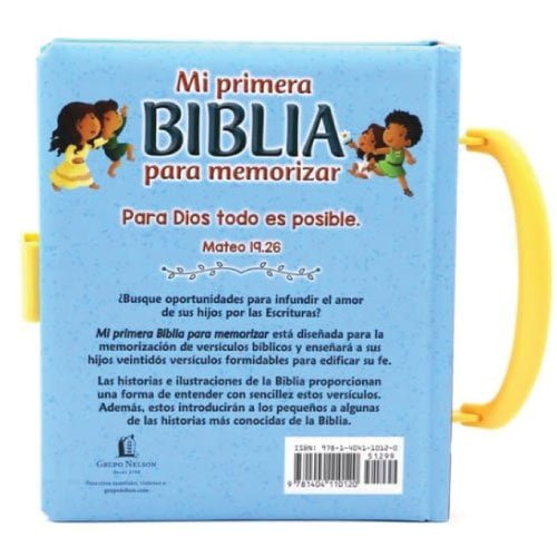 Mi Primera Biblia Para Memorizar Beb S Librer A Kyrios